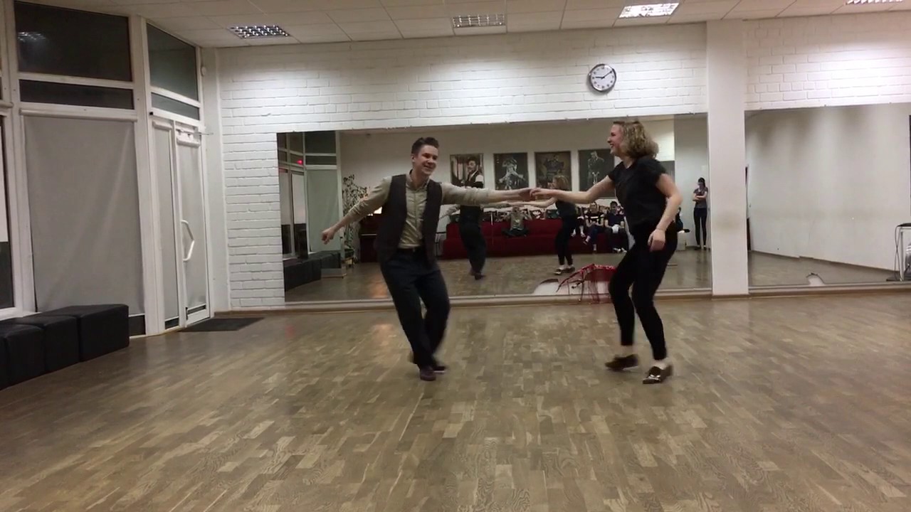 Lindy Hop - Rhythm Footwork Class - Arnas & Austėja