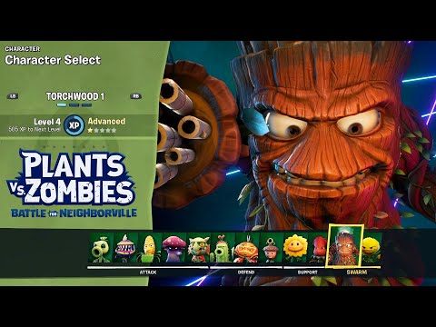 Видео: Made Torchwood a playable character in Plants vs Zombies Battle for Neighborville