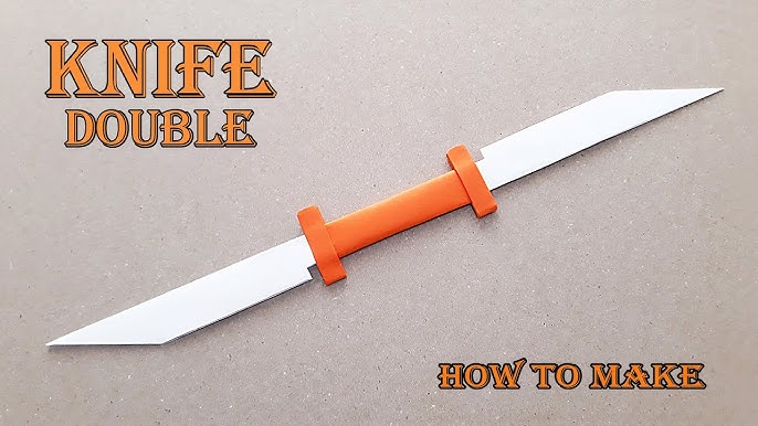 DIY  How to make a paper knife-EASY TUTORİAL 