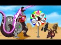 Returning From The Dead of ROBOT SHIN GODZILLA vs TITAN - Rotation Luck FUNNY CARTOON