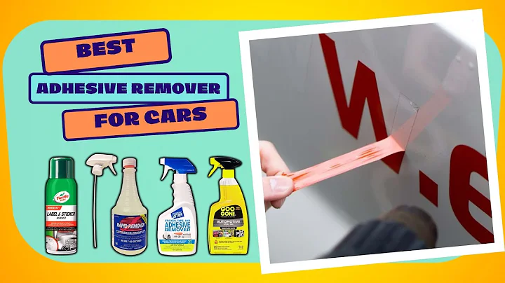 Best Adhesive Remover For Cars (Eliminate Tough Residues Easily)
