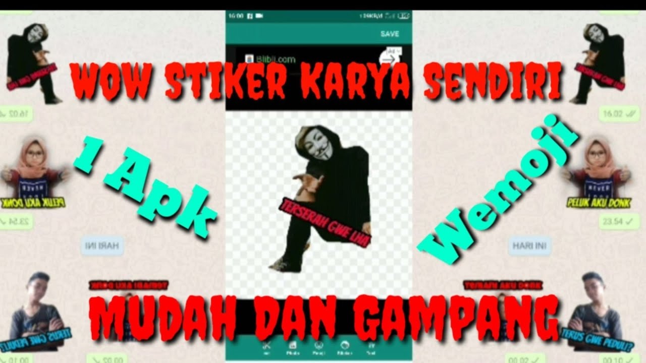 Cara Membuat Stiker WA Dengan Gampang Dan Mudah Dipahami ...