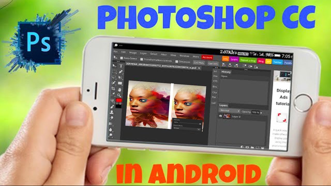 How to download adobe Photoshop IN android mobile How to download adobe