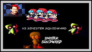 Friday Night Funkin VS. Sinister Squidward (One-Shot Mod) - Perfect Combo (BOTPLAY)