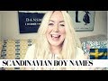 STRONG MASCULINE SCANDINAVIAN BOY NAMES & MEANINGS | SJ STRUM | BABY NAMES