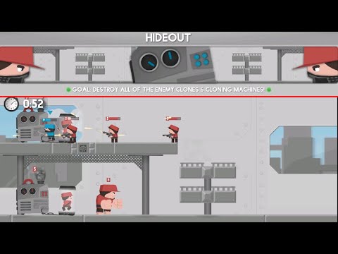Видео: Испытание в осаде! Сhallenge Hideout - Clone Armies Tactical Army Game \ 2d games