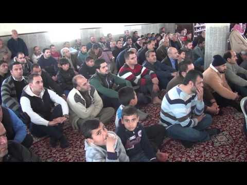 داوُدَ يفتتح مسجد الفاروق في "كفرسوم" باربد .