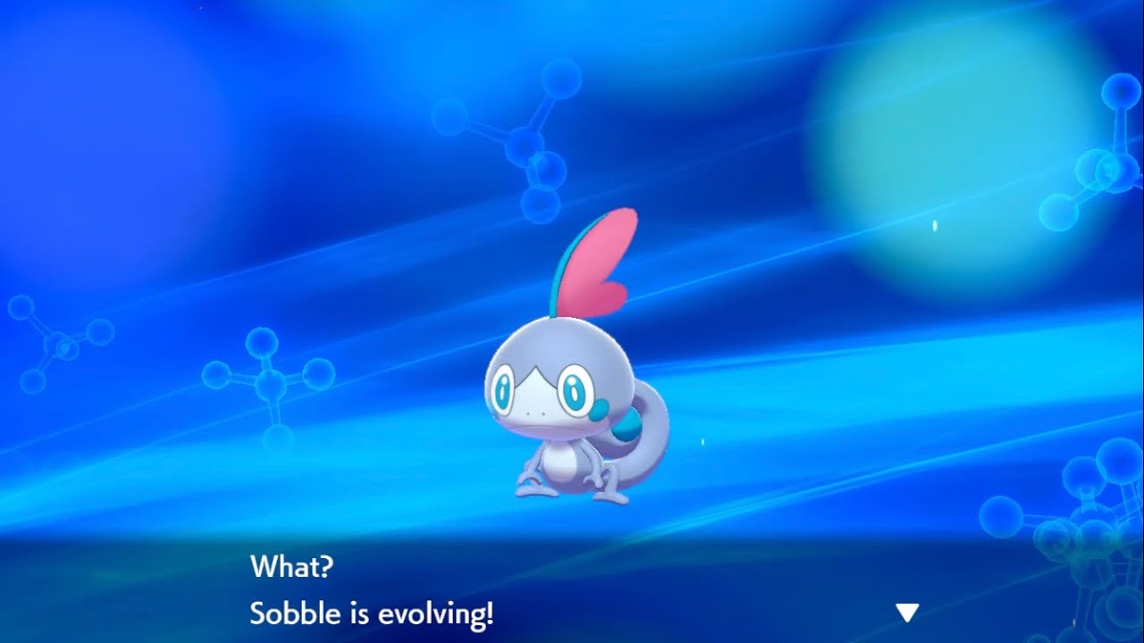 Shiny Sobble Evolves into Moody Teenager!