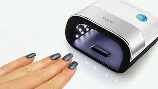 Review SUN3 led lamp + Chrome Nails