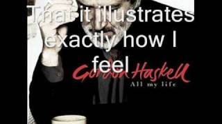 Gordon Haskell - How Wonderful You Are ( KARAOKE / Instrumental ) with lyrics chords