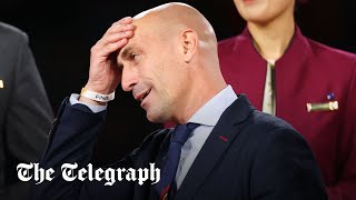 video: Spain's World Cup winners refuse to play until Luis Rubiales removed amid Jenni Hermoso kiss row