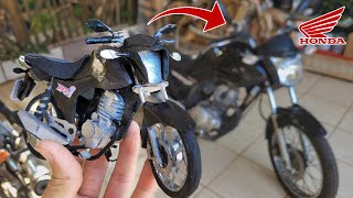 FIZ A MINIATURA DA MINHA MOTO!!