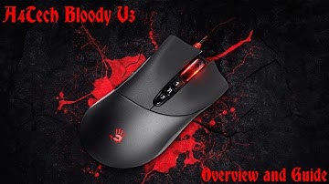 Обзор игровой мыши A4Tech Bloody V3 💥