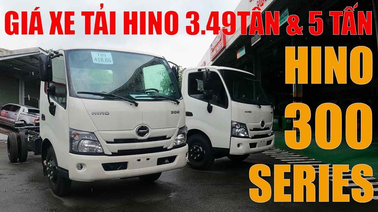 Xe tải Hino 300 Series XZU730L 5 tấn