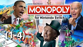 The Presidents Play Monopoly Full Game (1-4)