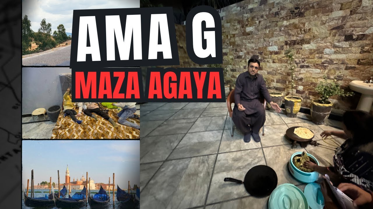 Finally Ama jan ki Roti Mza kargayi | Daily vlogs | @rajabbutt94 - YouTube