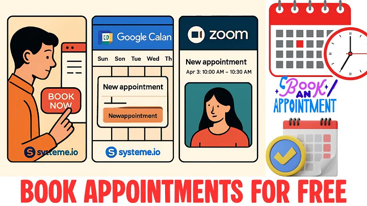 Book Appointments Using Systeme IO | Best Free Alternative To Calendly And TidyCal