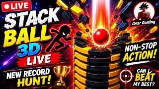 LIVE Stack Ball 3D Madness!  Highest Score Challenge!  #Stackbounce #shorts #viral #gaming