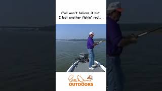 Y'all won't believe it but I lost another fishin' rod...