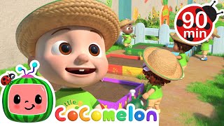 A Sing-Along Planting Adventure! | Cocomelon 90 MINS | Moonbug Kids - Cartoons & Toys