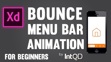 Bounce Menu Bar Animation in Adobe XD
