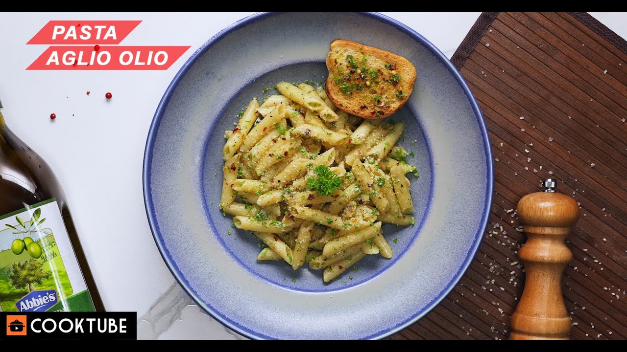 Easy Pasta Aglio Olio Recipe Aglio Olio Pasta with Parmesan Cheese