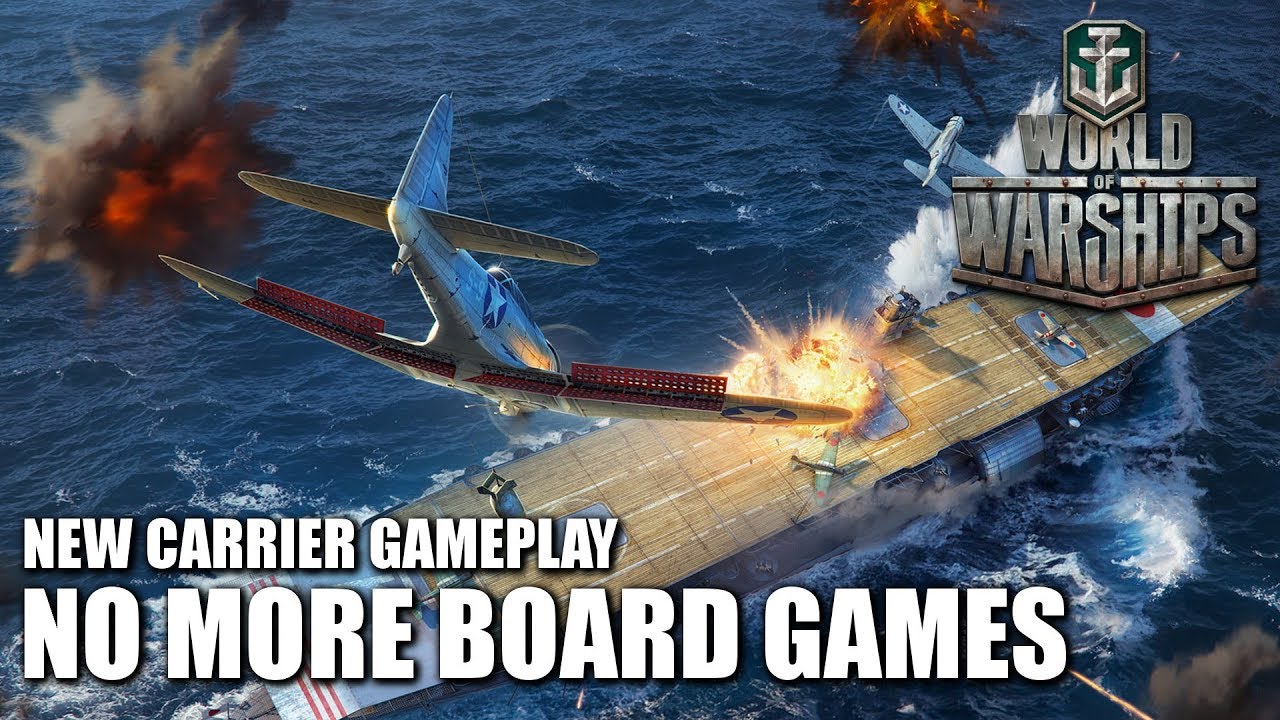 No More Board Games New Cv Gameplay World Of Warships Youtube