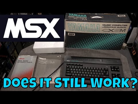 My MSX Computer...Does it Still Work?