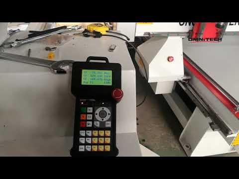 How to use  NK105 G3 to cut mill ACP on  Omni 2 spindle tool change Cnc router