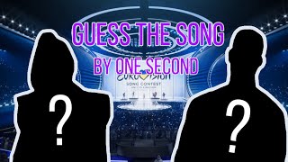 Eurovision 2023- Guess the Song (by one second!)