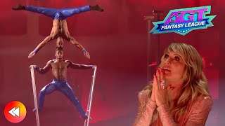 The Ramadhani Brothers SCARE the Judges with CRAZIEST Stunt Yet! | AGT Fantasy League 2024