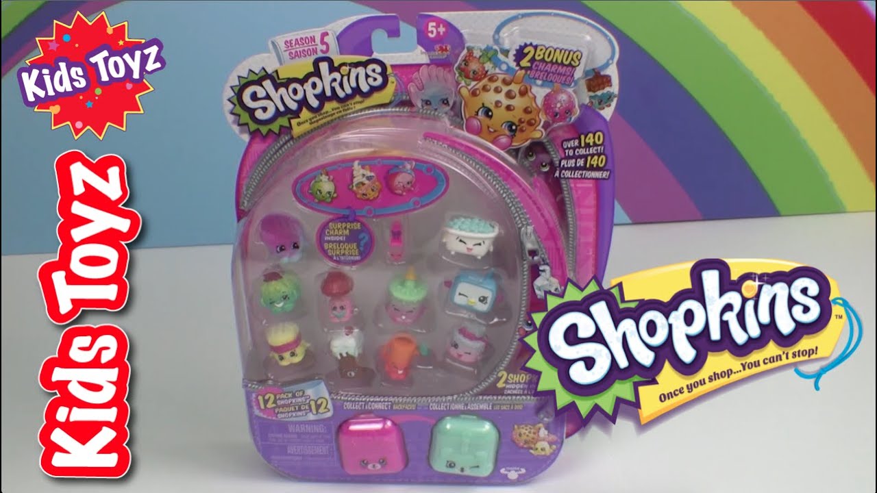It's Latest Shopkins season 5 Characters and Charms!