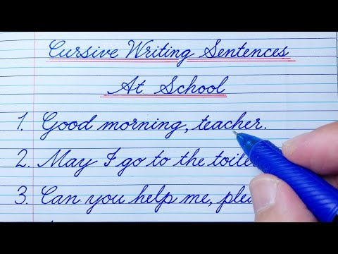 How to write