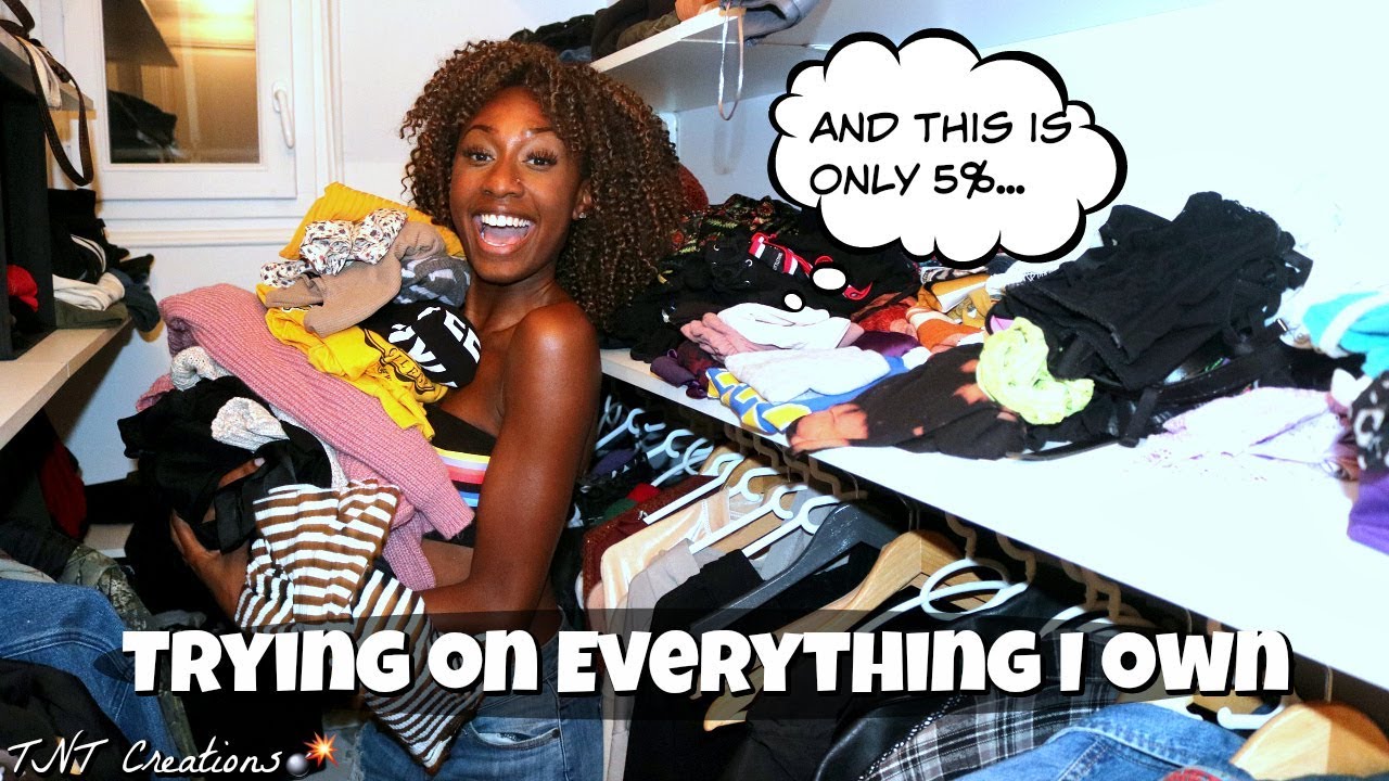 Trying On EVERYTHING I OWN | Extreme Shopaholic