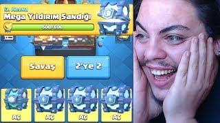 İMKANSIZ!! 1 YILDIR SANDIK BİRİKTİREN TAKİPÇİM Clash Royale