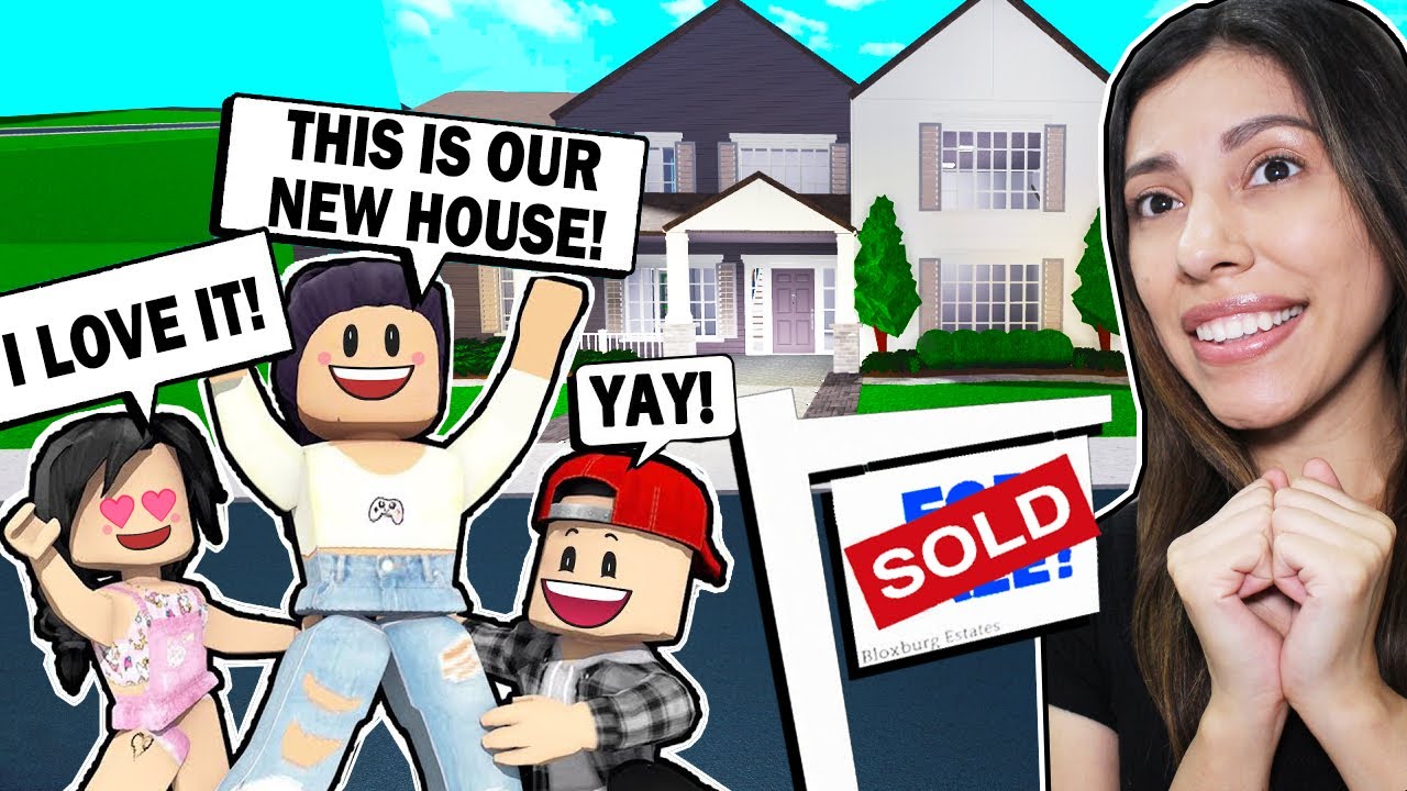 Moving Into Our New House New Family Mansion Roblox Bloxburg Roleplay Youtube - roblox videos roleplay bloxburg