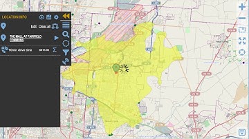 Using Visual Crossing to target customers by drive time