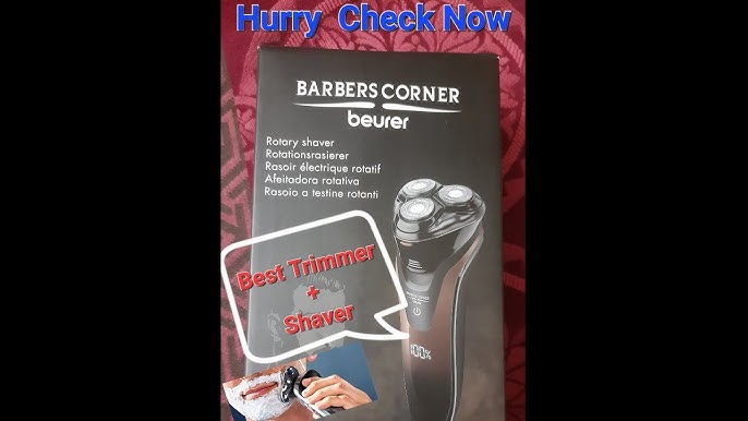 Beurer HR 6000 BodyGroomer Rasoio Uomo, Un accessorio importante per la  cura della barba - YouTube | Scherköpfe