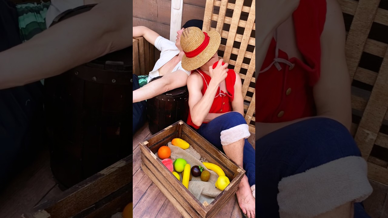 Luffy, Zoro, Nami, Usopp e Sanji #luffy #nami #zoro #onepiece #onepiececosplay #shorts #anime