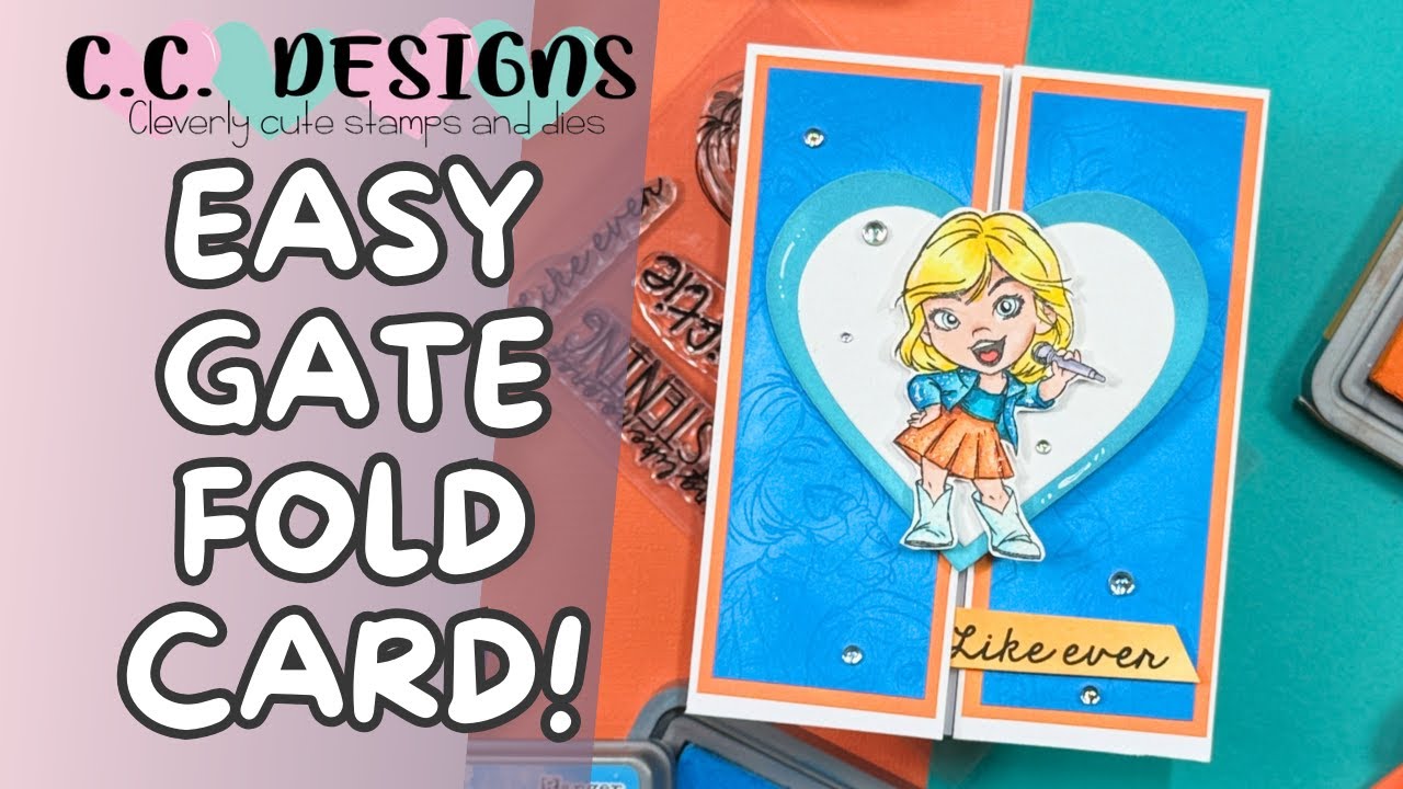 Make a Gorgeous Gatefold Card in Minutes! Easy & Impressive! - YouTube