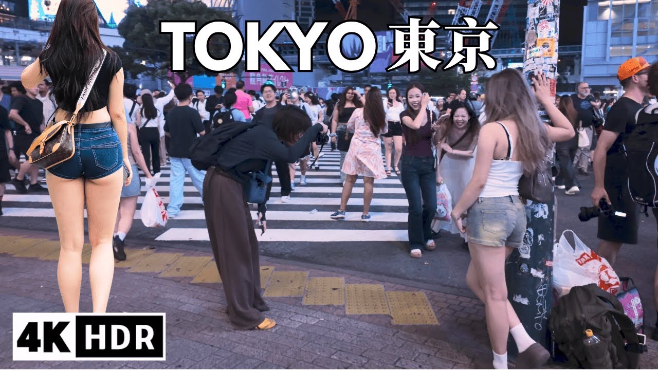 4K HDR Tokyo Street Walk through Omotesando, Shibuya (渋谷) | Japan Walking Tour