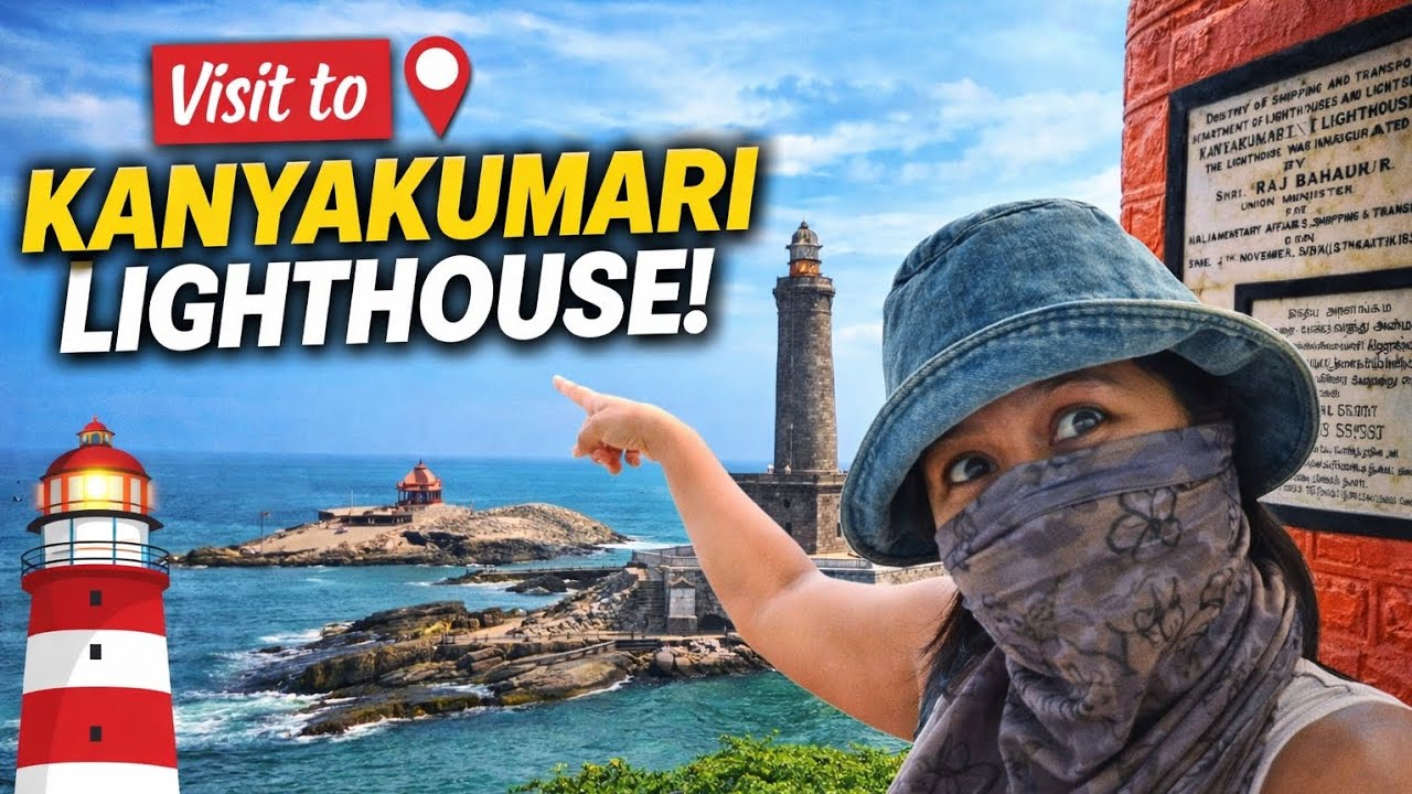 India ke End par Pohonch Gaya! 🇮🇳 | Kanyakumari Lighthouse