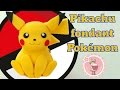 Como hacer a Pikachu con fondant - Pokemon | Mi tarta preferida