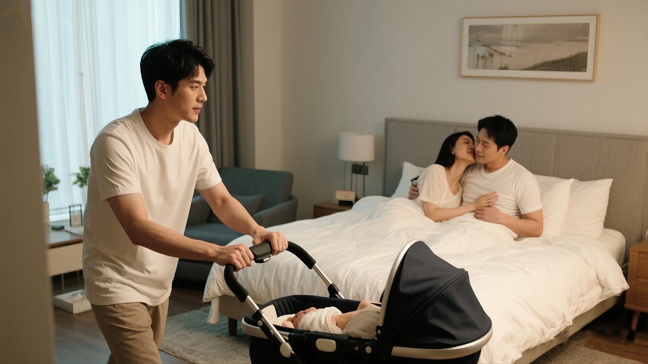 Муж дома ухаживает за детьми, а жена изменяет и встречается с любовником