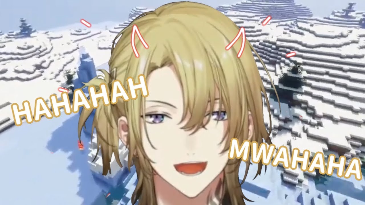 Luca Kaneshiro being an absolute troll in Minecraft Ft. Luxiem「Nijisanji EN」