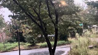 Thunderstorm arrives, Seneca, SC, 1841 hrs, Thursday 25 September 2025, 79° 78% 0-7 mph 4800 ft AGL