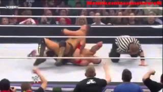 John Cena vs The Miz Wrestlemania 27 {Highlights}