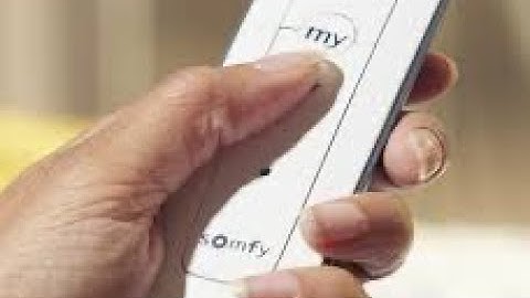 How to copy/ duplicate Somfy remote’s signal