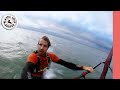 Windsurfing from Le Havre to Scheveningen | vlog#04 | nearly defeated by the wind again ...