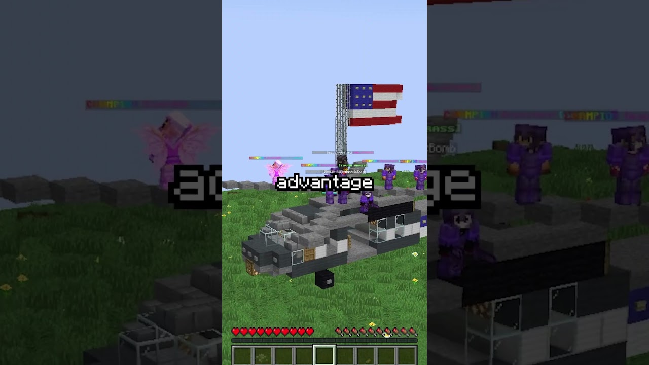 USA vs CANADA on my Minecraft Earth Server...